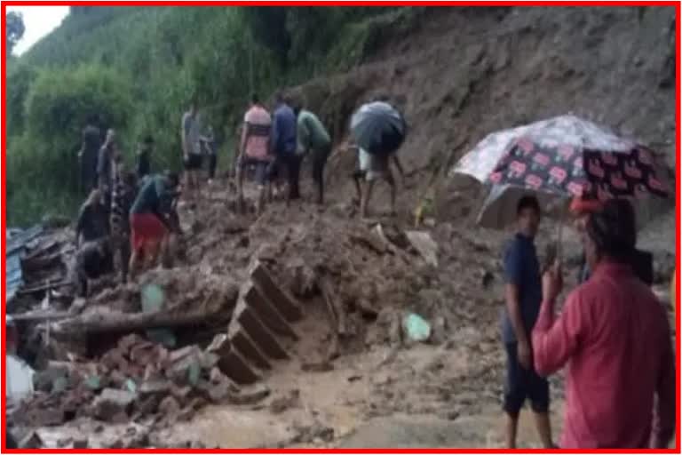 Landslide In Mandi Himachal