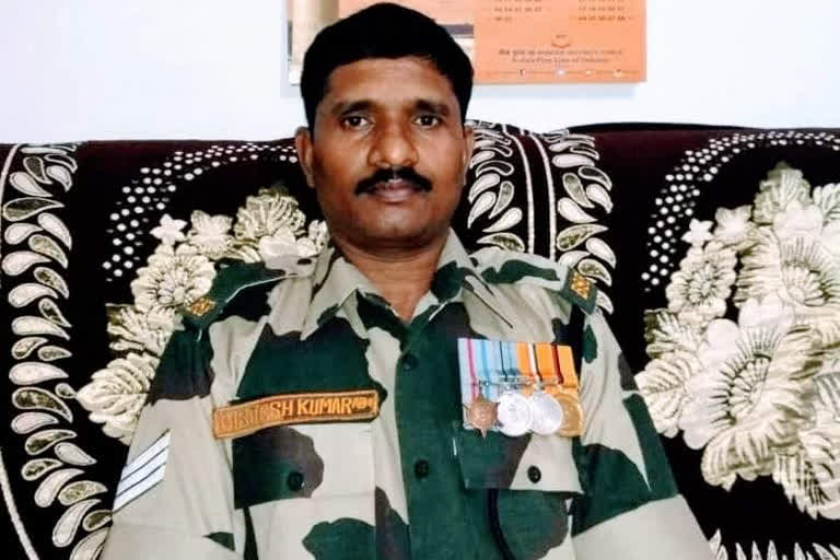 Mandla MP ka BSF jawan shaheed