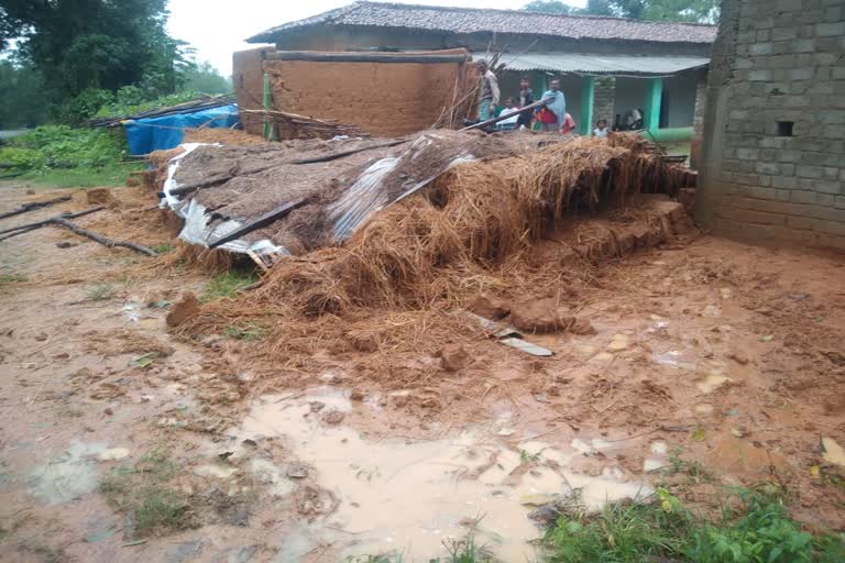 Heavy rain wreaks havoc in Surguja