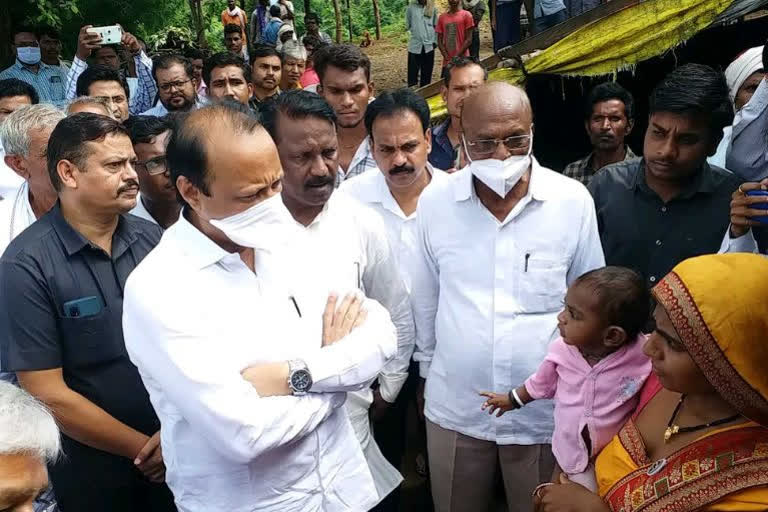 Ajit Pawar Melghat Visit