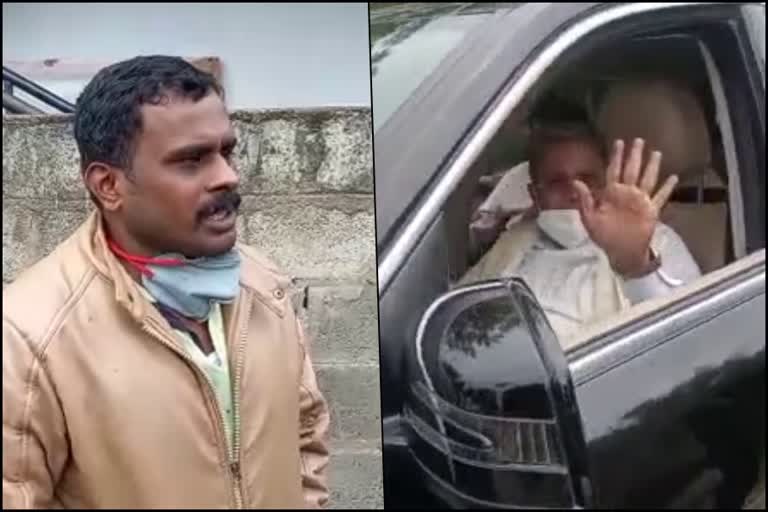 Man who threw eggs on Siddaramaiah's car a Congress worker, claims BJP leader