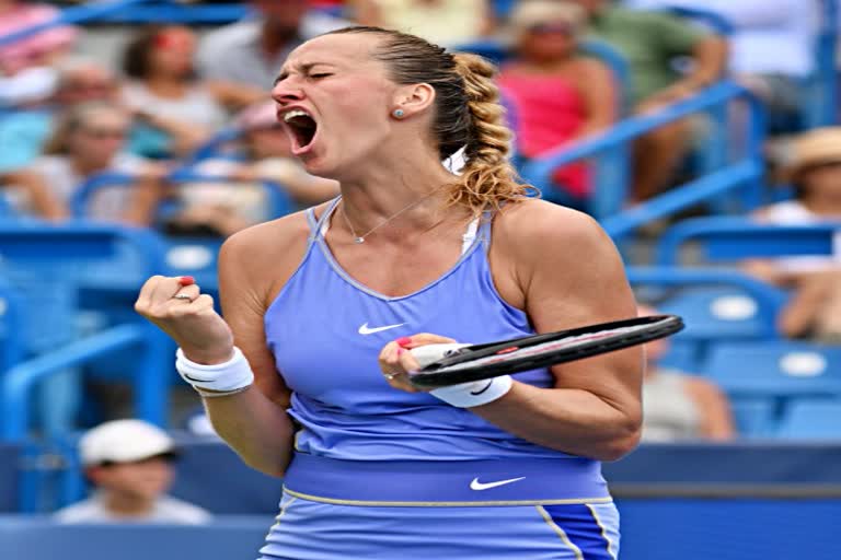 Cincinnati Open 2022  Garcia in final of Cincinnati Open  Kvitova in final of Cincinnati Open  गर्सिया सिनसिनाटी ओपन के फाइनल में  क्वितोवा सिनसिनाटी ओपन के फाइनल में  सिनसिनाटी ओपन 2022