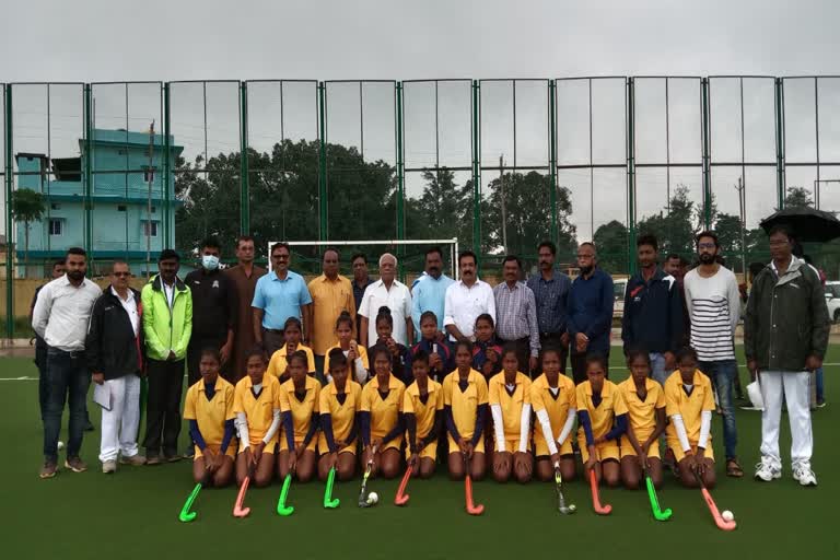 Photo session of players in Jashpur