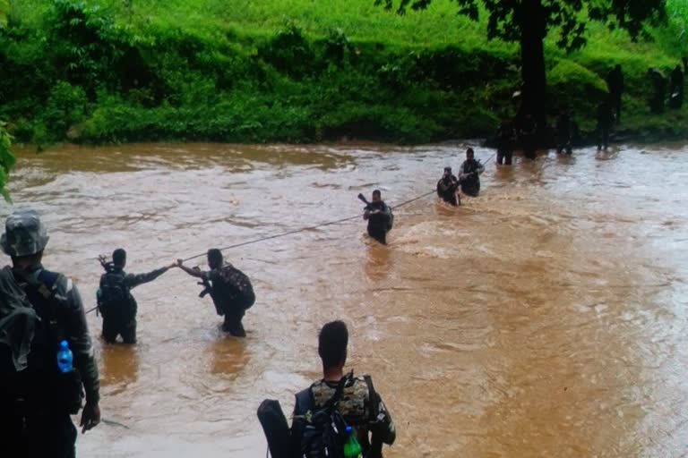 Marathon operation of security forces closed at Budhapahar