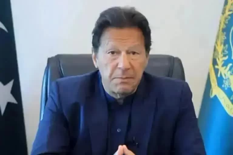 Case registered against Imran Khan for threatening judiciary, policeEtv Bharat