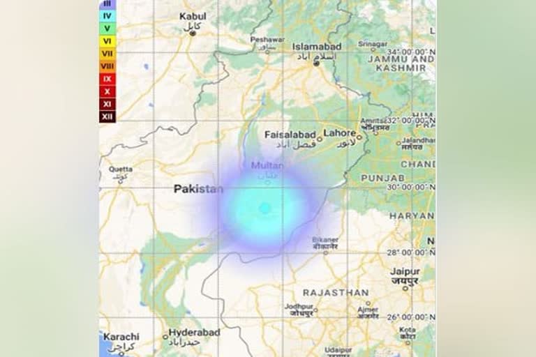 Earthquake in Bikaner