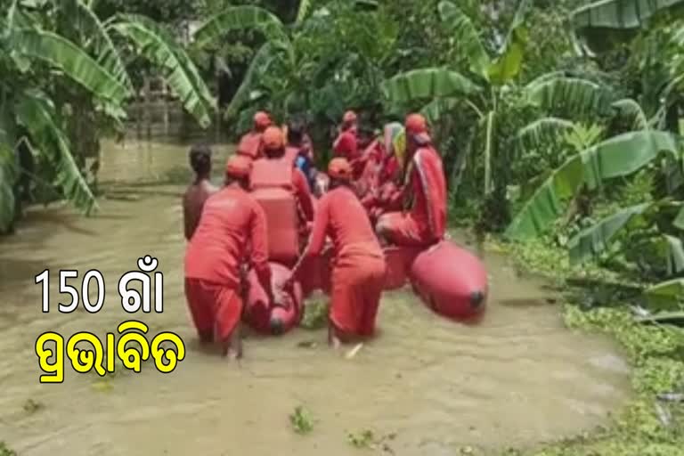 ସୁବର୍ଣ୍ଣରେଖାରେ ବନ୍ୟା, ପାଣି ଅଞ୍ଚଳକୁ ନ ଯିବାକୁ ଜିଲ୍ଲାପାଳଙ୍କ ଅନୁରୋଧ