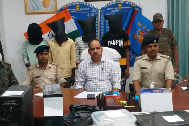 Palamu Police busted thief gang