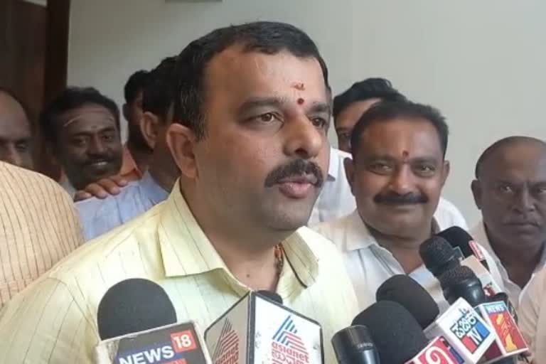 Minister Sunil Kumar