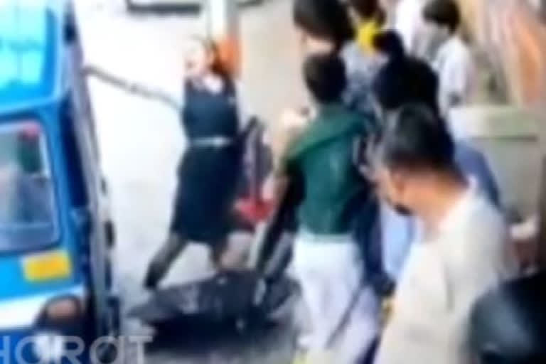 VIDEO: Incident of electric shock to students in Dehradun caught on CCTV camera