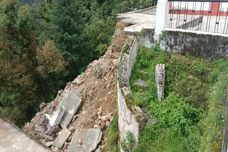 Mussoorie landslide video