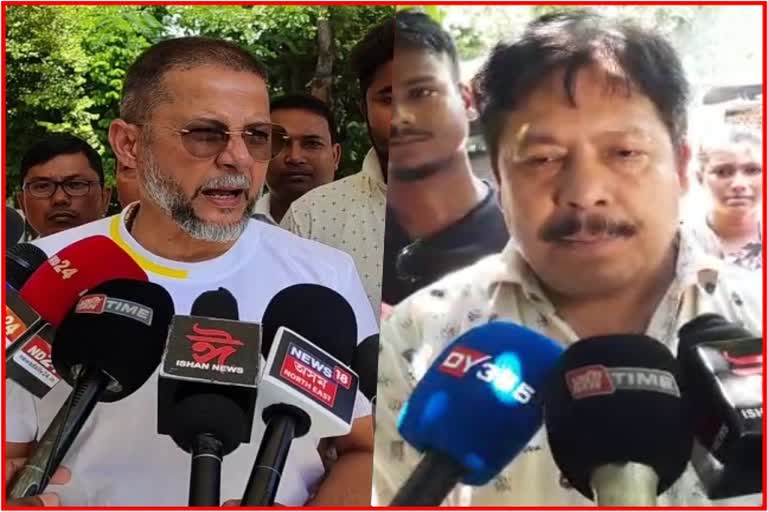 MLA Diganta Kalita comment on MP Naba Kumar Sarania