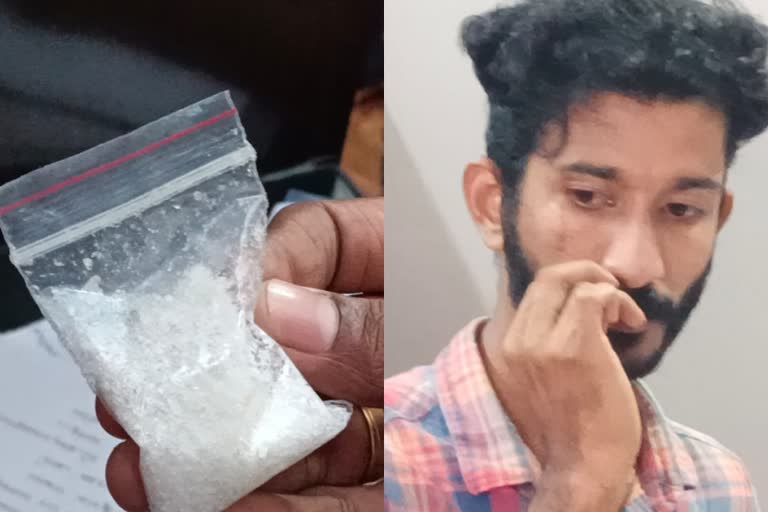 mdma seized at idukki  എംഡിഎംഎ പിടിച്ചെടുത്തു  എം ഡി എം എയുമായി യുവാവും യുവതിയും പിടിയിൽ  ഇടുക്കിയിൽ മയക്കുമരുന്ന് വേട്ട  man and woman were caught by the police with MDMA  ഇടുക്കി വാർത്തകൾ  കേരള വാർത്തകൾ  kerala latest news  idukki news  smuggling news kerala  എംഡിഎംഎ  എംഡിഎംഎ പിടിച്ചെടുത്തു