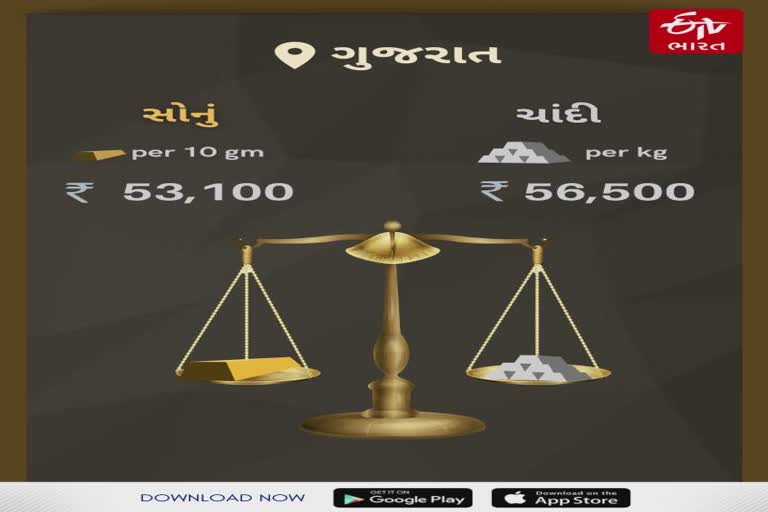 Gold Silver Price in Gujarat ખરીદી માટે શુભ સમય સોનામાં સતત ઘટી રહ્યો છે ભાવ