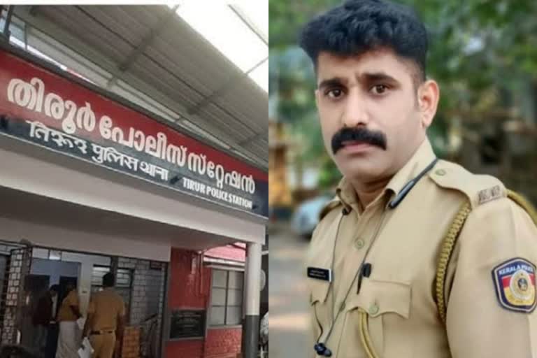 മലപ്പുറത്ത് പൊലീസ് ഉദ്യോഗസ്ഥനെതിരെ കേസെടുത്തു  ഭാര്യയെ ക്രൂരമായി മർദിച്ച സംഭവം  police officer got suspended  police officer brutally beating his wife  പൊലീസ് ഉദ്യോഗസ്ഥനെതിരെ ഗാർഹിക പീഡനത്തിന് കേസ്  kerala latest news  malappuram latest news  ഗാർഹിക പീഡനത്തിന് കേസ്  കേരള വാർത്തകൾ  മലപ്പുറം വാർത്തകൾ  ഗാര്‍ഹിക പീഡനം  case of domestic violence against a police officer  ഗാർഹിക പീഡനത്തിന് കേസെടുത്തു