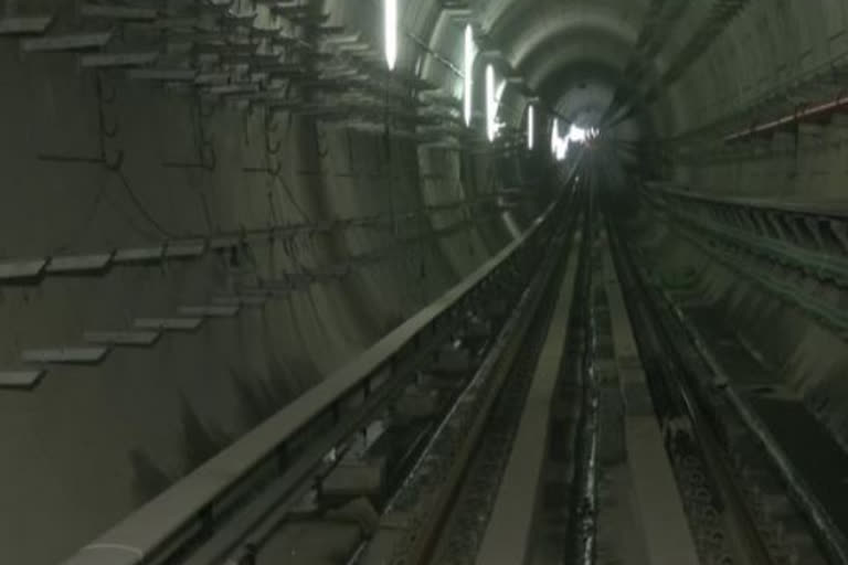 World 2nd deepest under ground metro line