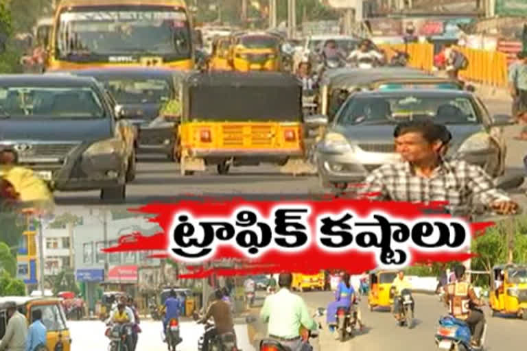 Traffic problems not Solved in Mahaboobnagar