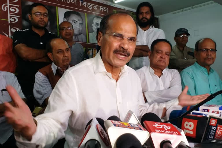 Adhir Ranjan Chowdhury comments on Sukanta Majumdar Facebook Post