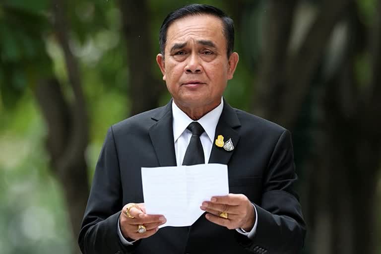 Thailand PM Prayuth Chan ocha suspended