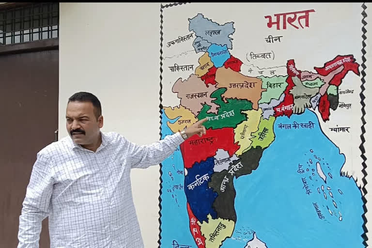 wrong map of India