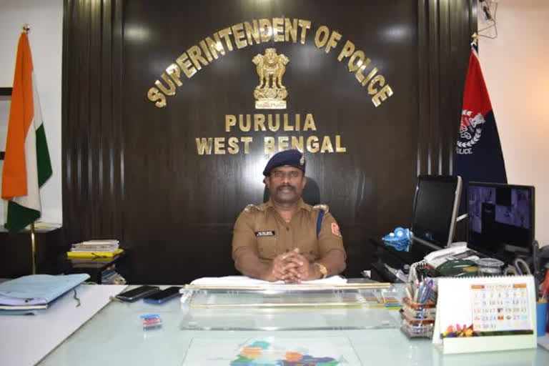 purulia-sp-s-selvamurugan-appears-in-delhi-ed-office-in-coal-smuggling-case