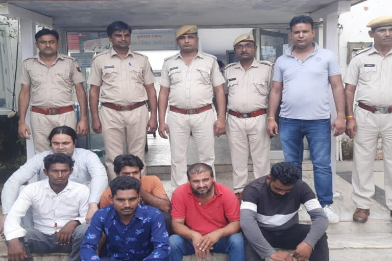 Chittorgarh police arrested kidnappers, kidnapped youth set free