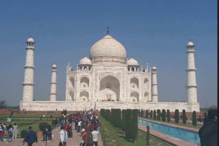 Taj Mahal entry ticket to be online ASI will launch the app