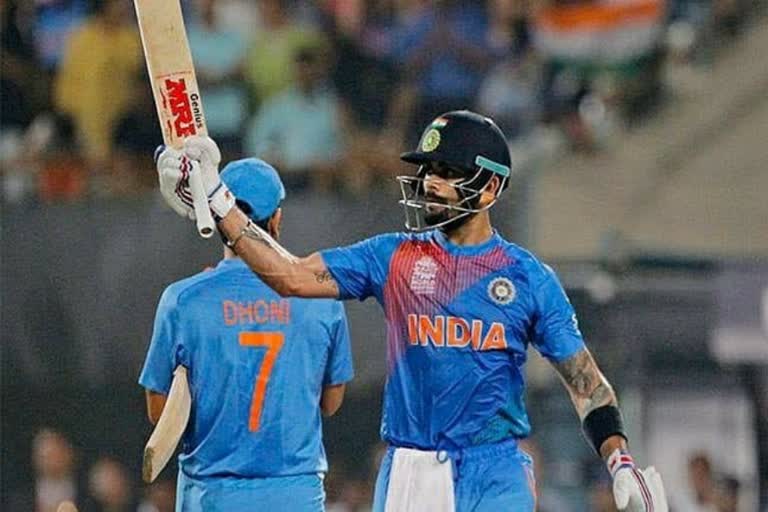 Virat Kohli  Virat Kohli on MS Dhoni  Virat Kohli twitter  MS Dhoni  വിരാട് കോലി  വിരാട് കോലി ട്വിറ്റര്‍  ധോണിയെക്കുറിച്ച് വിരാട് കോലി  asia cup  എംഎസ്‌ ധോണി  ഏഷ്യ കപ്പ്