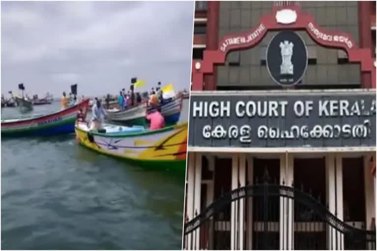 police should enusre law and order in vizhinjam  highcourt suggestion on vizhinjam  law and order in vizhinjam  adani group agreement  vizhinjam news today  vizhinjam highcourt order  latest news in vizhinjam  vizhinjam protest latest updates  trivandrum latest news  വിഴിഞ്ഞത്ത് ക്രമസമാധാനം  പൊലീസിന് ഹൈക്കോടതി നിർദേശം  അദാനി ഗ്രൂപ്പും കരാർ കമ്പനിയും നൽകിയ ഹർജി  അദാനി ഗ്രൂപ്പും കരാർ കമ്പനിയും നൽകിയ ഹർജി  വിഴിഞ്ഞം ഏറ്റവും പുതിയ വാര്‍ത്തകള്‍  വിഴിഞ്ഞം സമരം  വിഴിഞ്ഞം ഇന്നത്തെ പ്രധാന വാര്‍ത്തകള്‍  തിരുവനന്തപുരം പ്രധാന വാര്‍ത്തകള്‍