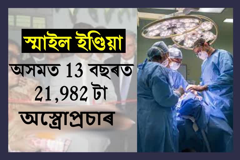 উত্তৰ পূৱৰ একমাত্ৰ Comprehensive Cleft Care Center ত ১৩ বছৰত ২১,৯৮২ অস্ত্ৰোপচাৰ সম্পন্ন