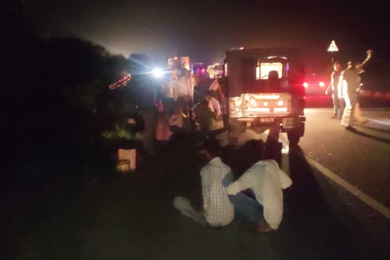 Road Accident in Dausa