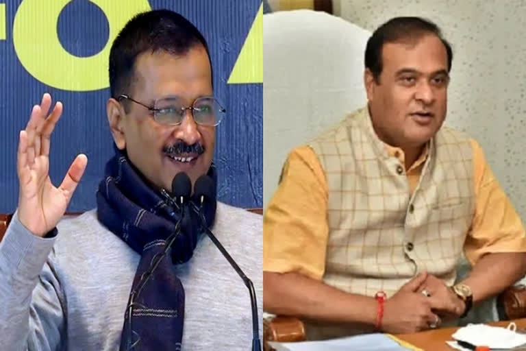 Kejriwal slams Himanta on Twitter