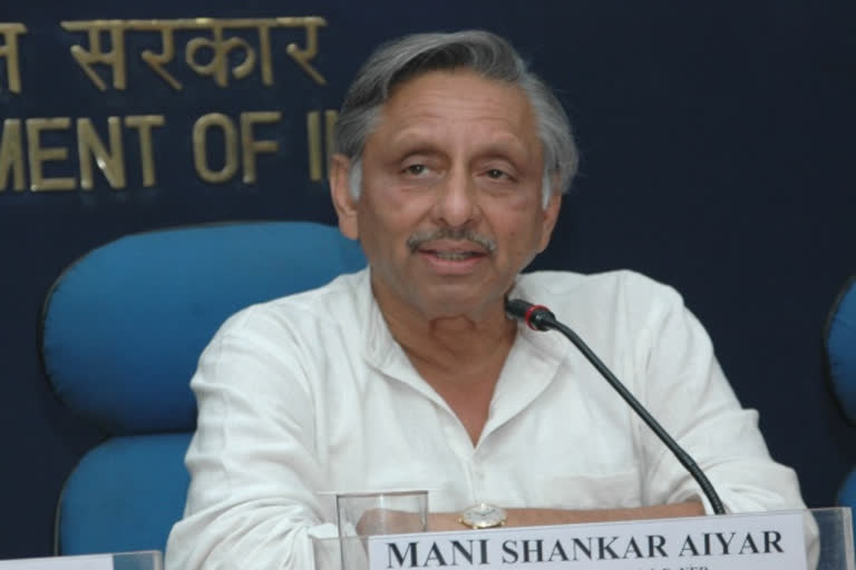 Cong leader Mani Shankar Aiyar