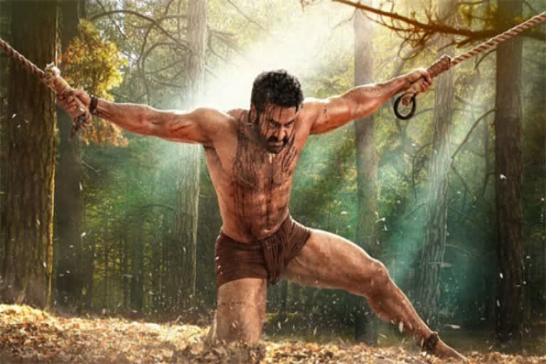 NTR Tiger Fight Scene IN RRR