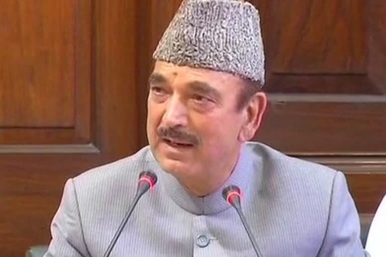Ghulam Nabi Azad eyeing JK CM post likely to be backed by Apni Party Peoples Conference says source