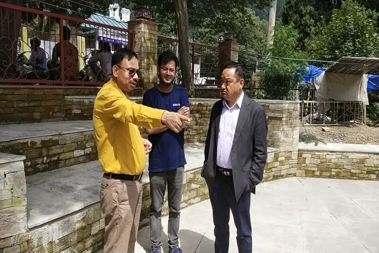 District Magistrate inspected Pant Park area