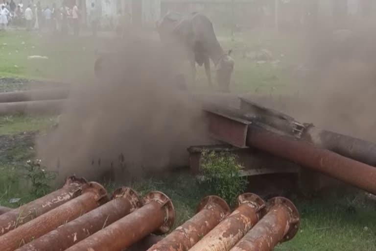 Gas leak in Baghmara of Dhanbad