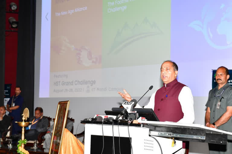 CM jairam thakur in IIT Mandi