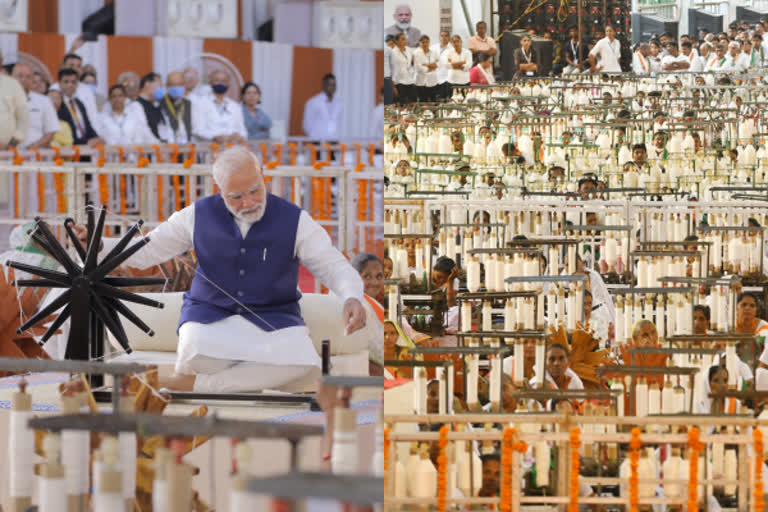 Khadi can become inspiration to achieve goal of developed, self-reliant India: Modi