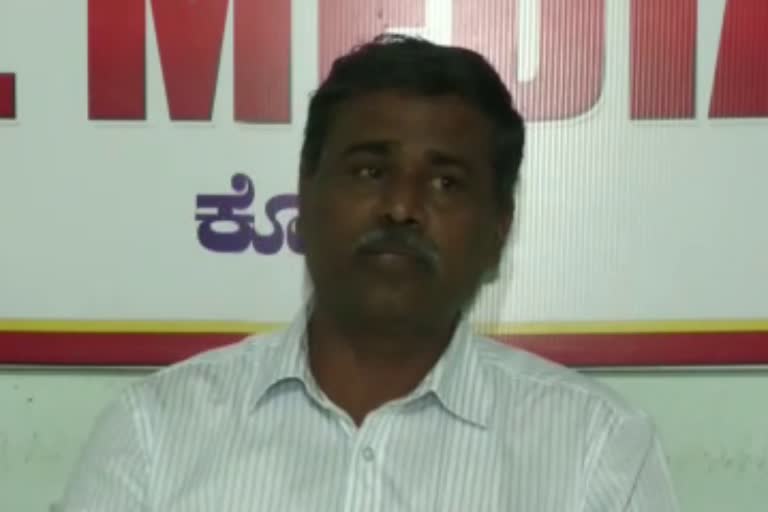 Koppal Contractors Association supports the allegation of kempanna