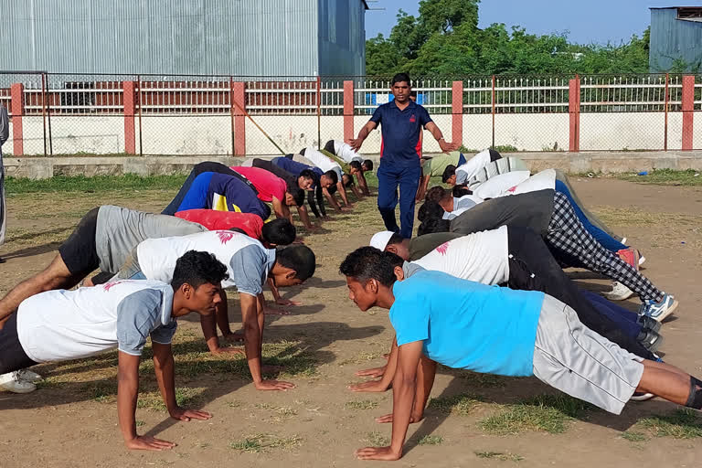 Minority Youths Army Training