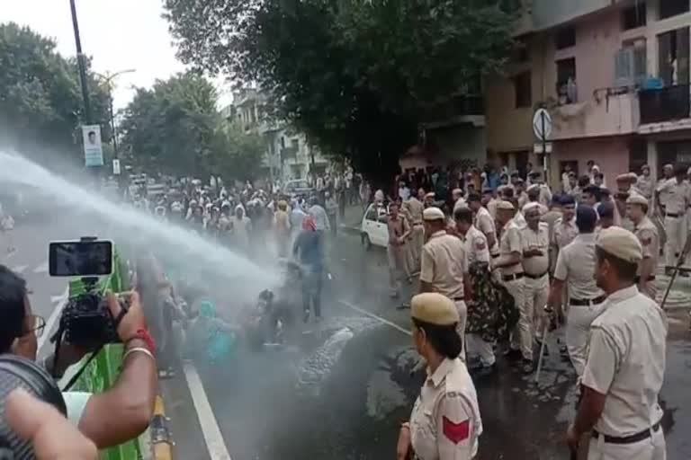 JBT Teachers Protest In Panchkula