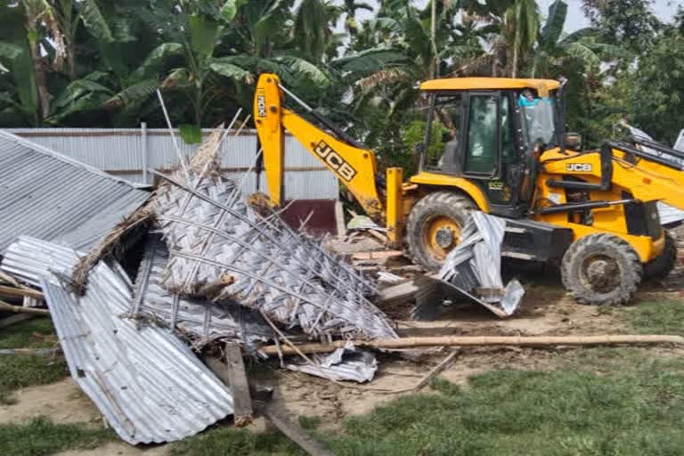 Another Madrassa Bulldozed in AssamEtv Bharat