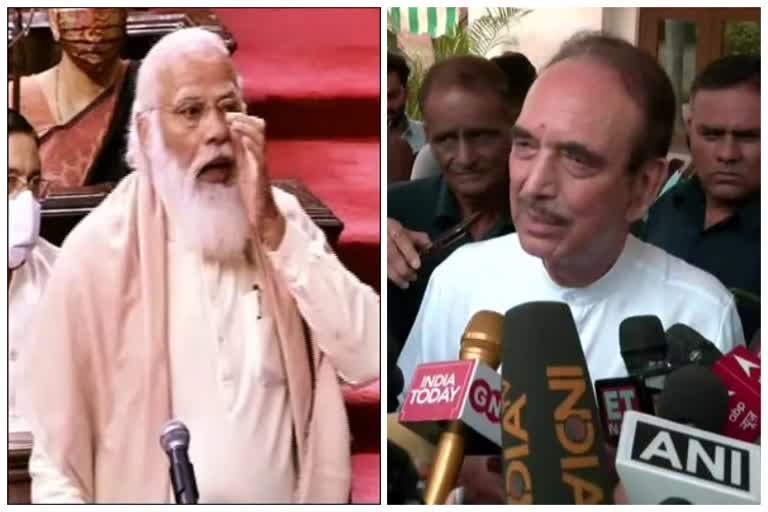 Ghulam Nabi Azad on pm modi