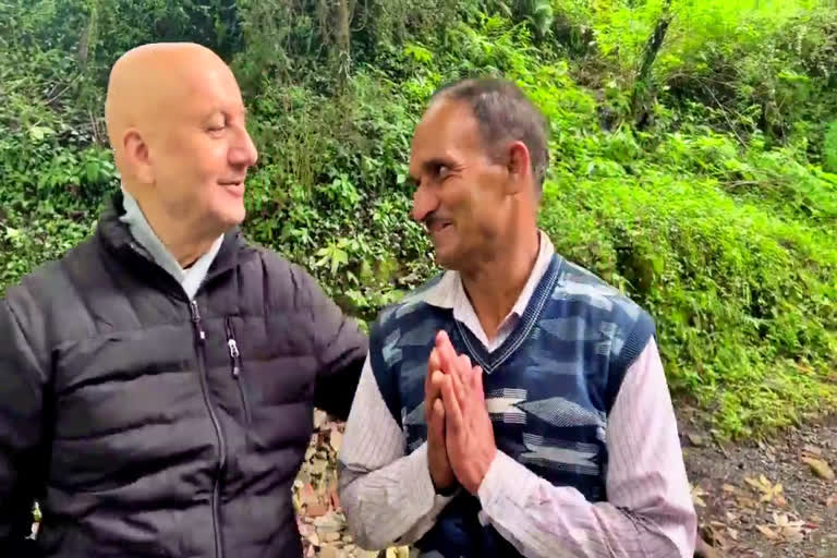 Anupam Kher in Shimla