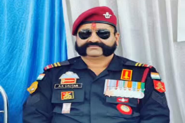 Arun Gautam, retired army jawan