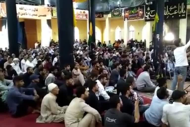 سرینگر میں ’یوم حسین‘ کی نسبت سے تقریب منعقد