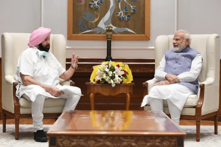 Captain Amarinder Singh meets PM Narendra Modi, discusses Punjab issues