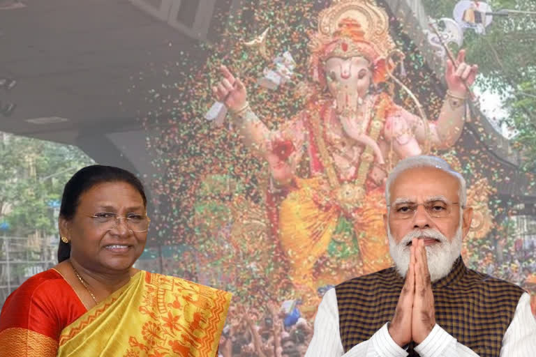 President Droupadi Murmu and PM Narendra Modi Extend Wishes on Ganesh Chaturthi