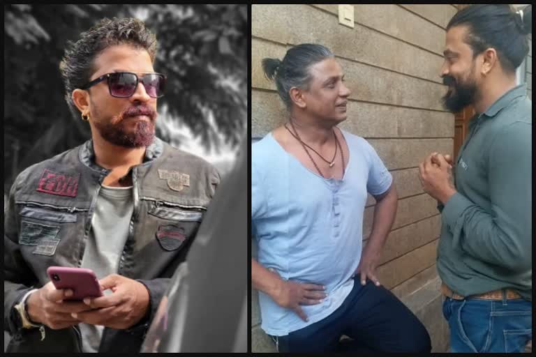 Actor Sudhindra changed hairstyle for Bheema movie